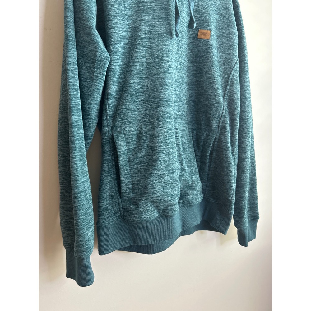 Billabong Teal Heather Pullover Hoodie Mens Large - Picture 4 of 9